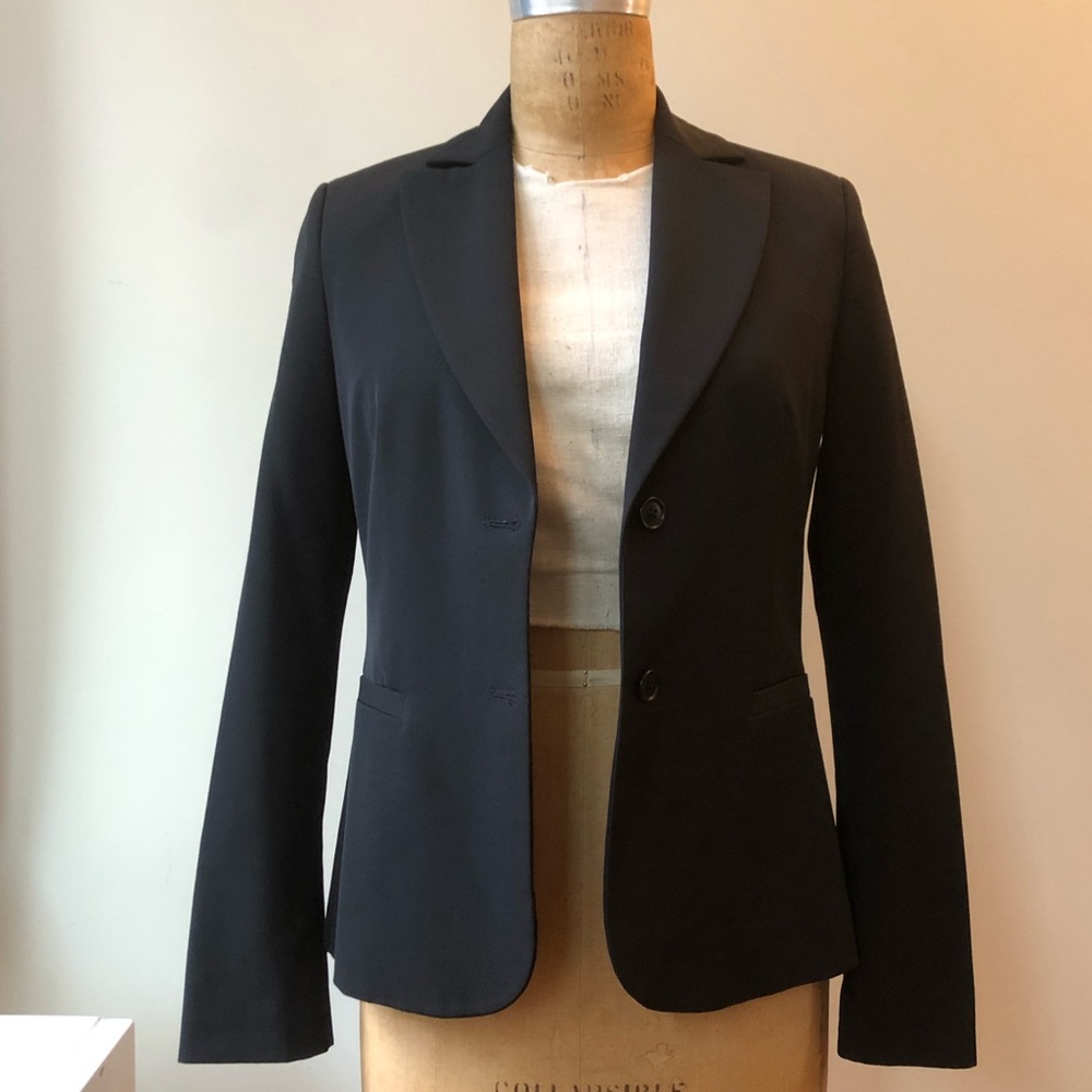 United Colors of Benetton Two Piece Black Suit